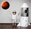 Mars Wall Decal Planets Solar System Removable Vinyl Peel and Stick Boys Nursery Room Playroom Decor Outer Space Wall Sticker HD