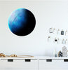 Neptune Wall Decal Planets Solar System Removable Vinyl Peel and Stick Boys Nursery Room Playroom Decor Outer Space Wall Sticker HD