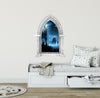 CastleScape Beacons in the Night | Castle Window Wall Decal