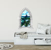 CastleScape Distant Kingdom 1 | Castle Window Wall Decal
