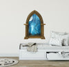 CastleScape Fairytale Moon at Night 1 | Castle Window Wall Decal