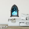 CastleScape Ice Dragon 1 | Castle Window Wall Decal
