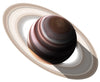 Saturn Wall Decal Individual Planets Solar System Removable Vinyl Peel & Stick Boys Nursery Room Playroom Decor Outer Space Wall Sticker HD