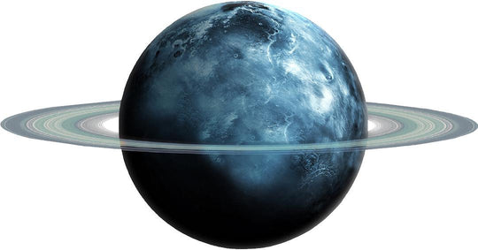Uranus Wall Decal Individual Planets Solar System Removable Vinyl Peel & Stick Boys Nursery Room Playroom Decor Outer Space Wall Sticker HD