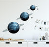 Uranus Wall Decal Individual Planets Solar System Removable Vinyl Peel & Stick Boys Nursery Room Playroom Decor Outer Space Wall Sticker HD