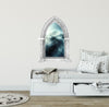 CastleScape Dragon Kingdom 2 | Castle Window Wall Decal