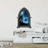 CastleScape Beacons in the Night | Castle Window Wall Decal