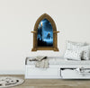 CastleScape Beacons in the Night | Castle Window Wall Decal