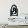 CastleScape Black Dragon 1 | Castle Window Wall Decal