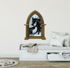 CastleScape Black Dragon 1 | Castle Window Wall Decal