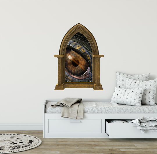 CastleScape Dragons Eye 1 | Castle Window Wall Decal