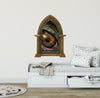 CastleScape Dragons Eye 1 | Castle Window Wall Decal