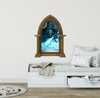 CastleScape Ice Dragon 1 | Castle Window Wall Decal