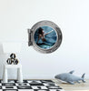 PortScape Mermaid 2 | Ocean Porthole Window Wall Decal