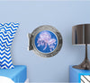 PortScape Baby Jellyfish | Ocean Porthole Window Wall Decal