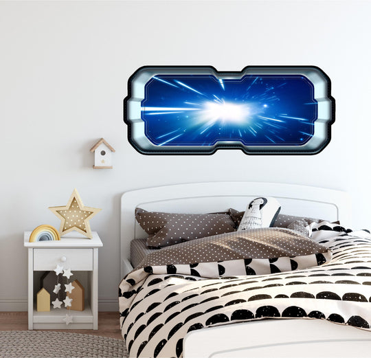 Light Speed Hyper Space | SpaceScape Window Wall Decal