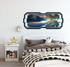 Alien Lunar Outpost | SpaceScape Window Wall Decal