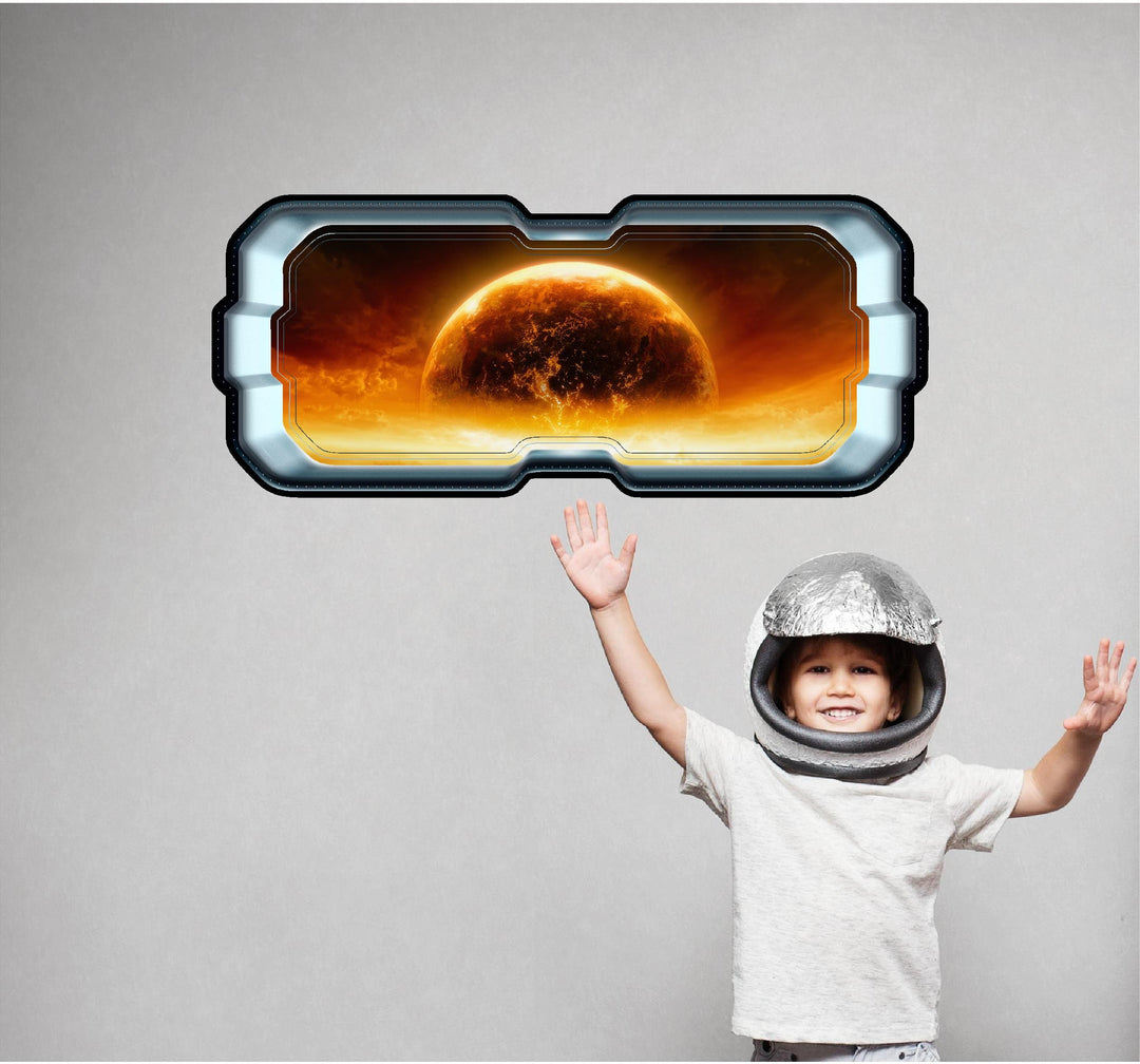 Red Planet Apocolypse | SpaceScape Window Wall Decal