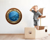 PortScape Whale Shark 1 | Ocean Porthole Window Wall Decal