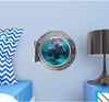 PortScape Manatee & Cub | Ocean Porthole Window Wall Decal
