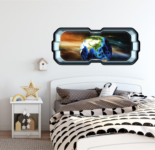 Earth 2 | SpaceScape Window Wall Decal