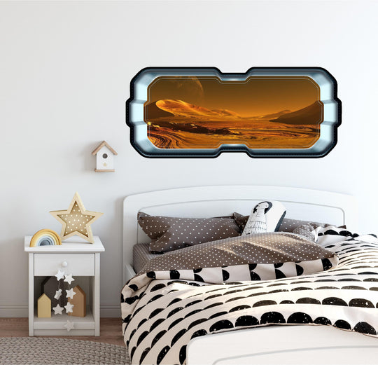 Mars Surface | SpaceScape Window Wall Decal