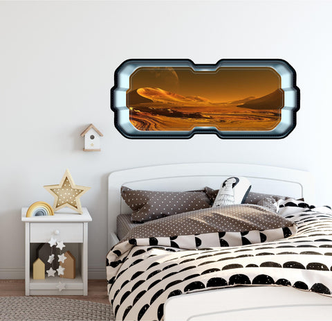 Mars Surface | SpaceScape Window Wall Decal