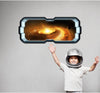 Red Spiral Galaxy | SpaceScape Window Wall Decal