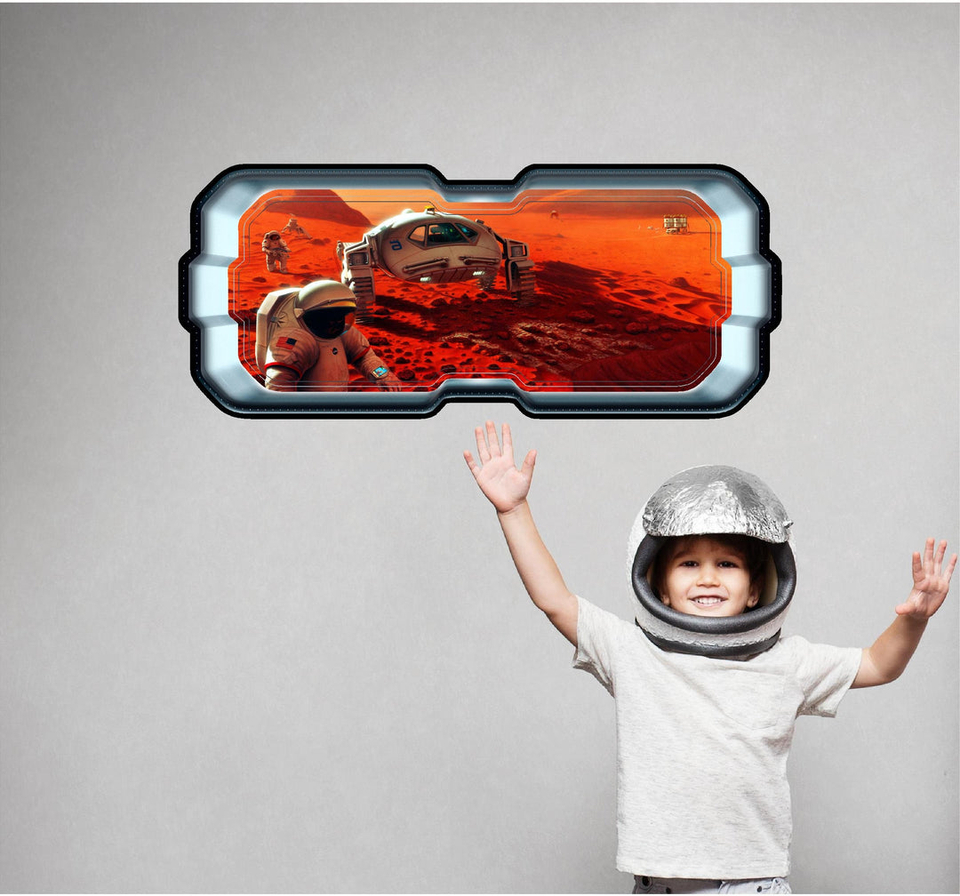 Exploring Mars 1 | SpaceScape Window Wall Decal