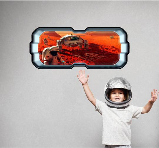 Exploring Mars 1 | SpaceScape Window Wall Decal