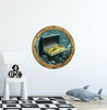PortScape Sunken Treasure 2 | Ocean Porthole Window Wall Decal