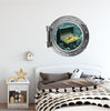PortScape Sunken Treasure 2 | Ocean Porthole Window Wall Decal
