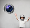 PortScape Exploding Planets | Space Porthole Window Wall Decal