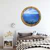 PortScape Coral Reef 2 | Ocean Porthole Window Wall Decal