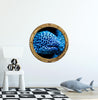 PortScape Electric Eel 1 | Ocean Porthole Window Wall Decal