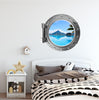 PortScape Tahita Island Part 2 | Ocean Porthole Window Wall Decal