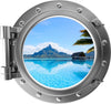 PortScape Tahita Island Part 2 | Ocean Porthole Window Wall Decal
