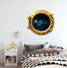 PortScape Deep Sea | Ocean Porthole Window Wall Decal