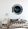 PortScape Deep Sea | Ocean Porthole Window Wall Decal