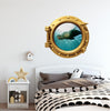 PortScape Sea Lion 1 | Ocean Porthole Window Wall Decal