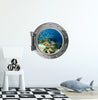 PortScape Coral Reef 1 | Ocean Porthole Window Wall Decal