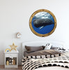 PortScape Sperm Whale | Ocean Porthole Window Wall Decal