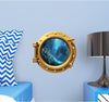 PortScape Sea Monster 2 | Ocean Porthole Window Wall Decal