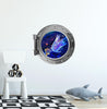 PortScape Jellyfish Kiss | Ocean Porthole Window Wall Decal