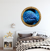 PortScape Electric Eel 1 | Ocean Porthole Window Wall Decal