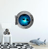 PortScape Sea Turtles 5 | Space Porthole Window Wall Decal