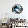PortScape Nebula & Stars 1 | Space Porthole Window Wall Decal