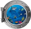 PortScape Ocean Life | Ocean Porthole Window Wall Decal