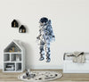 Astronaut #2 Wall Decal Removable Wall Sticker for Boys Bedroom Playroom Decor Futuristic Space Sci Fi Cosmonaut