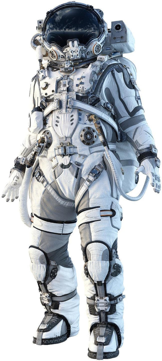 Astronaut #2 Wall Decal Removable Wall Sticker for Boys Bedroom Playroom Decor Futuristic Space Sci Fi Cosmonaut